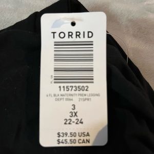Set of 2 plus size torrid maternity leggings